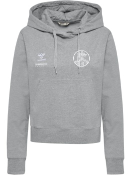 Damen Kapuzensweat TSV Böhlitz-Ehrenberg - HMLGO2.0 Hoodie - Grey melange
